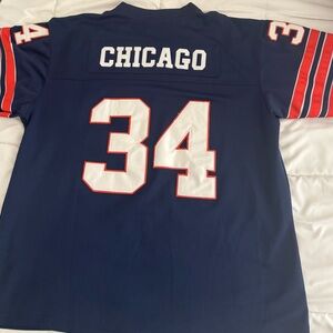 Chicago Navy and Red Men's Sports Jersey